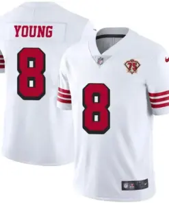 San Francisco 49ers Nike 75th Anniversary Color Rush Stitched Jersey - Image 8