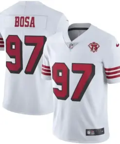 San Francisco 49ers Nike 75th Anniversary Color Rush Stitched Jersey - Image 9