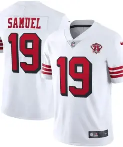 San Francisco 49ers Nike 75th Anniversary Color Rush Stitched Jersey - Image 11