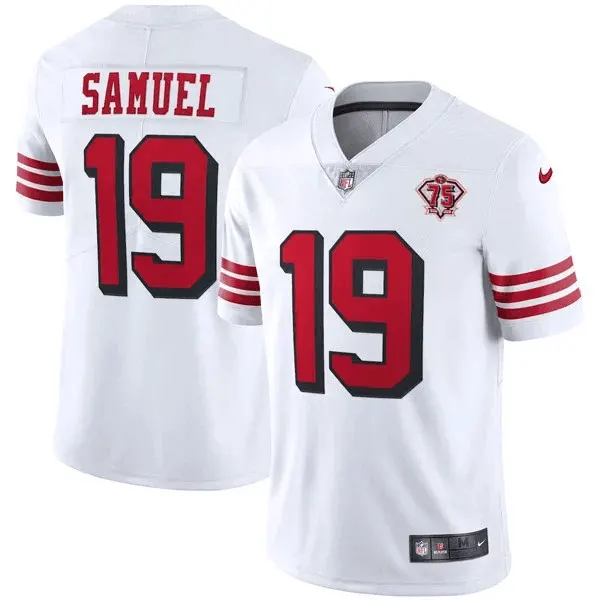 San Francisco 49ers Nike 75th Anniversary Color Rush Stitched Jersey - Image 11
