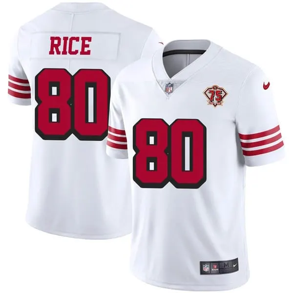 San Francisco 49ers Nike 75th Anniversary Color Rush Stitched Jersey