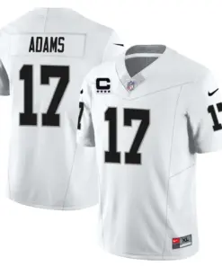Alternative view of Las Vegas Raiders Nike 2023 Limited Stitched Jersey - Silver