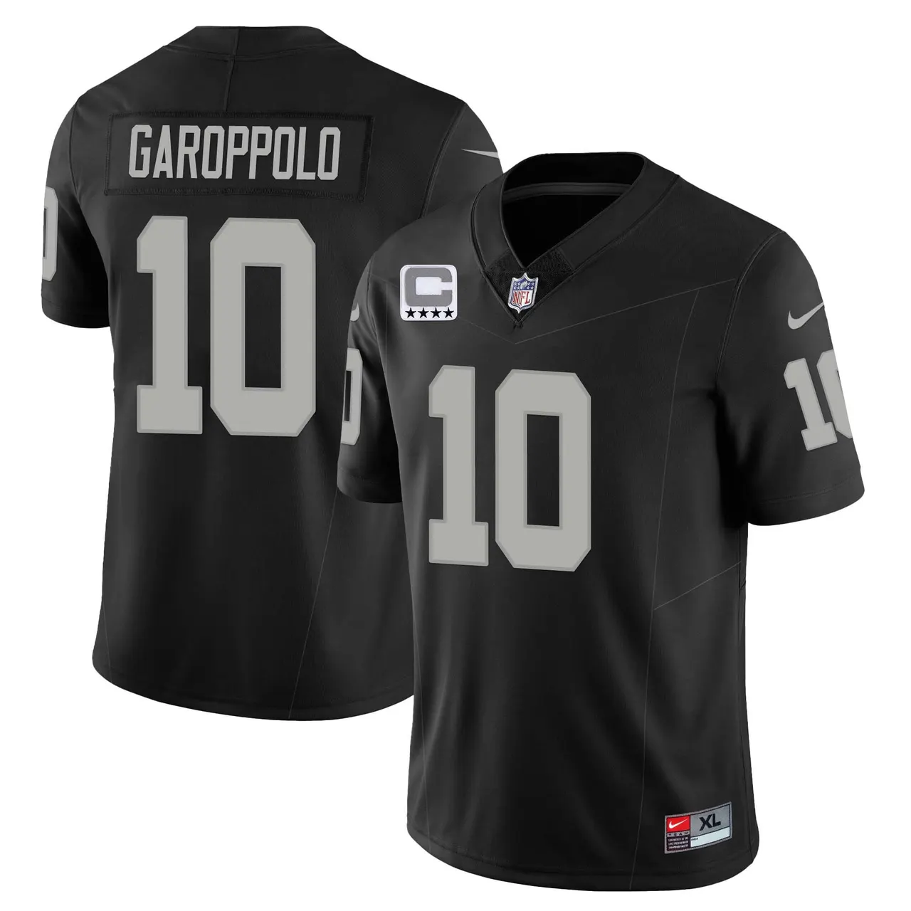 Las Vegas Raiders Nike 2023 Limited Stitched Jersey - Silver - Image 13
