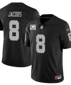 Las Vegas Raiders Nike 2023 Limited Stitched Jersey - Silver - Image 14