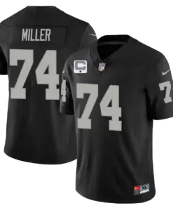 Las Vegas Raiders Nike 2023 Limited Stitched Jersey - Silver - Image 15