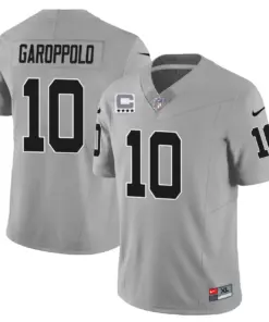Las Vegas Raiders Nike 2023 Limited Stitched Jersey - Silver - Image 18