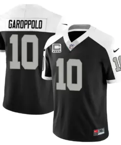 Las Vegas Raiders Nike 2023 Limited Stitched Jersey - Silver - Image 23
