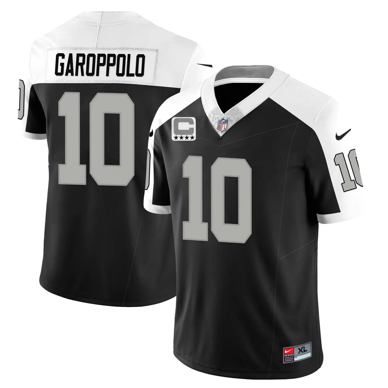 Las Vegas Raiders Nike 2023 Limited Stitched Jersey - Silver - Image 23
