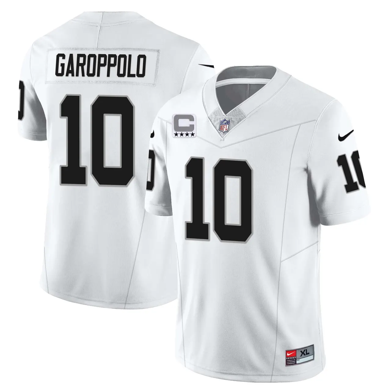 Las Vegas Raiders Nike 2023 Limited Stitched Jersey - Silver