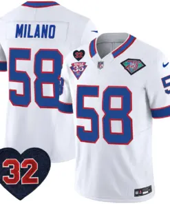 Buffalo Bills Nike 1994 Throwback O.J. Simpson Patch Vapor Limited Stitched Jersey - Image 33