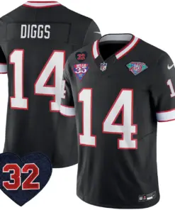 Buffalo Bills Nike 1994 Throwback O.J. Simpson Patch Vapor Limited Stitched Jersey - Image 39