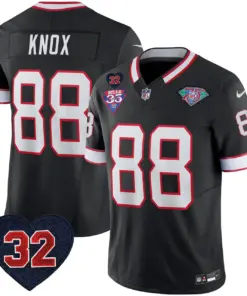 Buffalo Bills Nike 1994 Throwback O.J. Simpson Patch Vapor Limited Stitched Jersey - Image 41