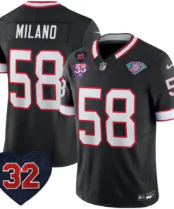 Buffalo Bills Nike 1994 Throwback O.J. Simpson Patch Vapor Limited Stitched Jersey - Image 42