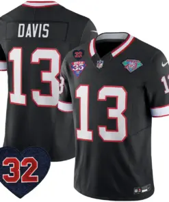 Buffalo Bills Nike 1994 Throwback O.J. Simpson Patch Vapor Limited Stitched Jersey - Image 44
