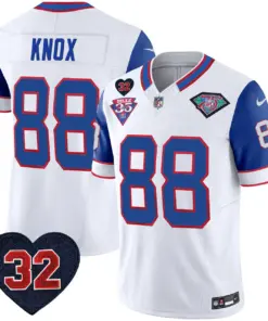 Buffalo Bills Nike 1994 Throwback O.J. Simpson Patch Vapor Limited Stitched Jersey - Image 50