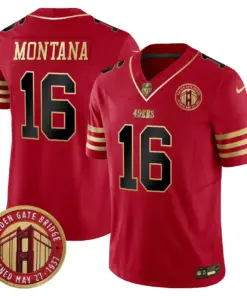 Christian McCaffrey San Francisco 49ers Nike Golden Gate Bridge Patch Vapor Limited Stitched Jersey - Anthracite - Image 18
