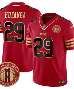 Christian McCaffrey San Francisco 49ers Nike Golden Gate Bridge Patch Vapor Limited Stitched Jersey - Anthracite - Image 20
