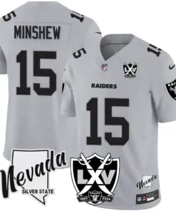 Las Vegas Raiders Nike Women's 2024 65th Anniversary Vapor Limited Stitched Jersey - Black - Image 18