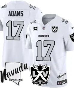 Las Vegas Raiders Nike Women's 2024 65th Anniversary Vapor Limited Stitched Jersey - Black - Image 19