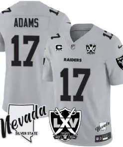 Las Vegas Raiders Nike Women's 2024 65th Anniversary Vapor Limited Stitched Jersey - Black - Image 30