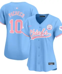 Swift Kansas City Chiefs Nike Women's Bubblegum Vapor Premier Limited Stitched Jersey - Pink - Image 16
