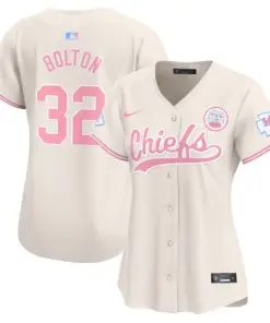 Swift Kansas City Chiefs Nike Women's Bubblegum Vapor Premier Limited Stitched Jersey - Pink - Image 22