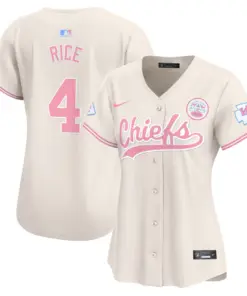 Swift Kansas City Chiefs Nike Women's Bubblegum Vapor Premier Limited Stitched Jersey - Pink - Image 26