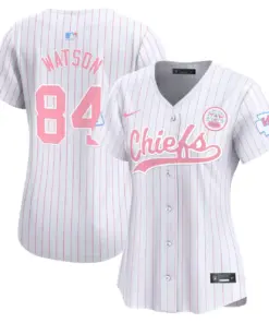 Swift Kansas City Chiefs Nike Women's Bubblegum Vapor Premier Limited Stitched Jersey - Pink - Image 33