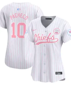 Swift Kansas City Chiefs Nike Women's Bubblegum Vapor Premier Limited Stitched Jersey - Pink - Image 34