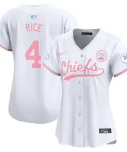 Swift Kansas City Chiefs Nike Women's Bubblegum Vapor Premier Limited Stitched Jersey - Pink - Image 44