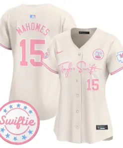 Taylor Swift Kansas City Chiefs Nike Women's Bubblegum Vapor Premier Limited Stitched Jersey - Pink - Image 20