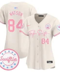 Taylor Swift Kansas City Chiefs Nike Women's Bubblegum Vapor Premier Limited Stitched Jersey - Pink - Image 24