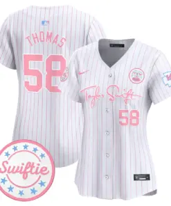 Taylor Swift Kansas City Chiefs Nike Women's Bubblegum Vapor Premier Limited Stitched Jersey - Pink - Image 32