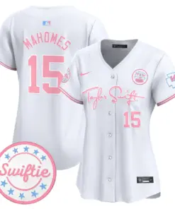 Taylor Swift Kansas City Chiefs Nike Women's Bubblegum Vapor Premier Limited Stitched Jersey - Pink - Image 38