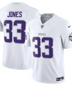 Minnesota Vikings Nike 2024 Winter Warrior Vapor Limited Stitched Jersey - White - Image 4