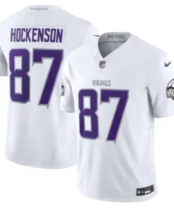 Minnesota Vikings Nike 2024 Winter Warrior Vapor Limited Stitched Jersey - White - Image 7