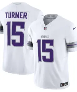 Minnesota Vikings Nike 2024 Winter Warrior Vapor Limited Stitched Jersey - White - Image 11