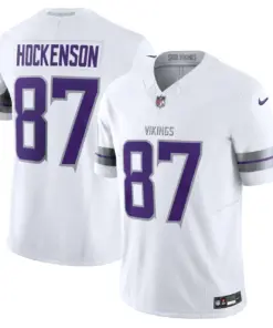 Minnesota Vikings Nike 2024 Winter Warrior Vapor Limited Stitched Jersey - White - Image 15