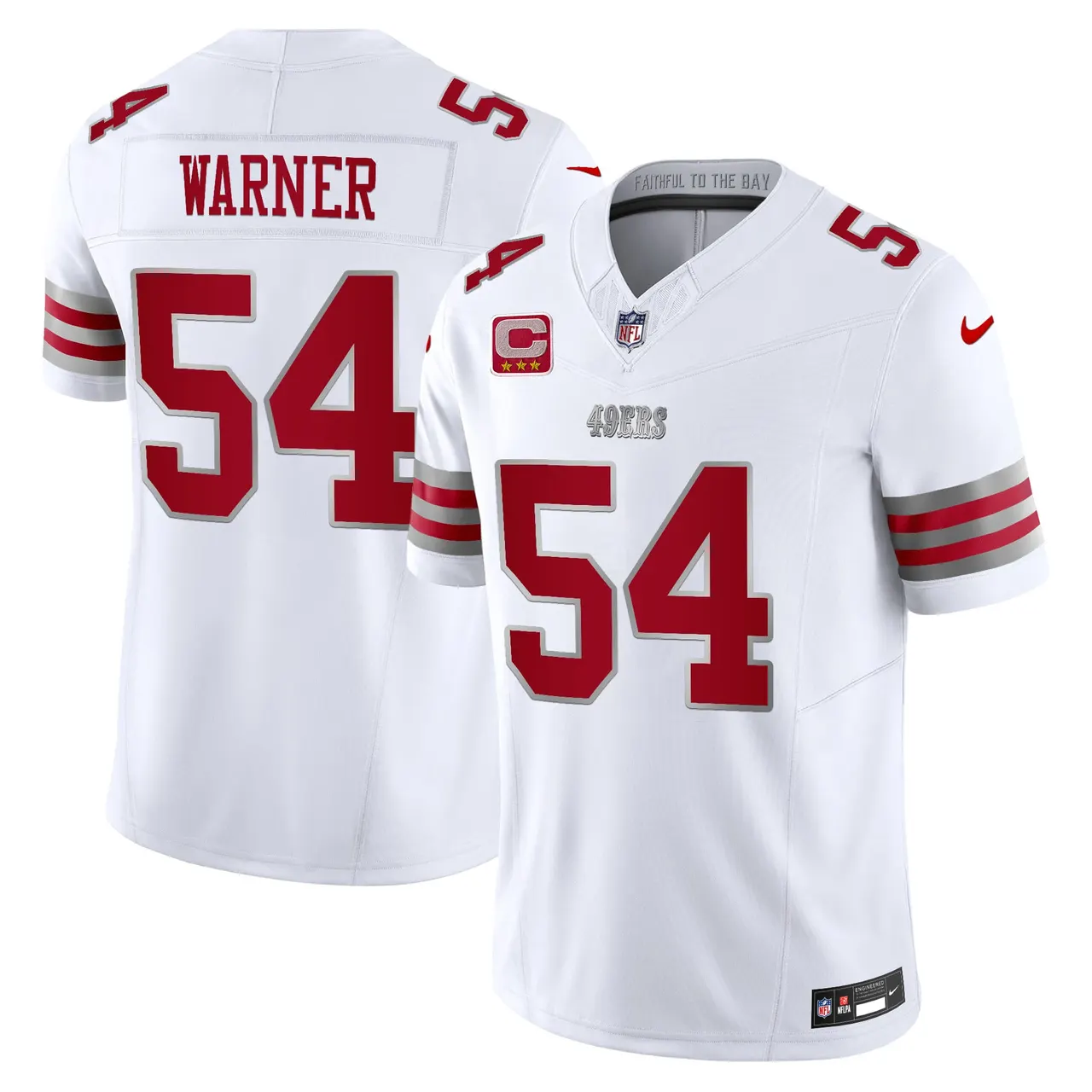San Francisco 49ers Nike 2024 Winter Warrior Vapor Limited Stitched Jersey - Image 5