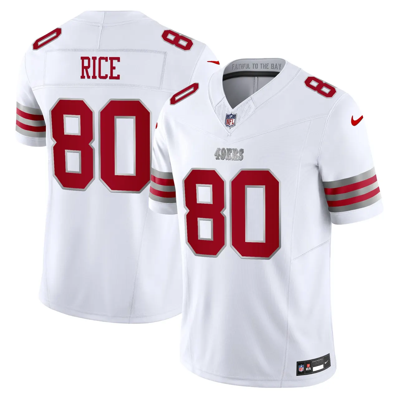 San Francisco 49ers Nike 2024 Winter Warrior Vapor Limited Stitched Jersey - Image 6