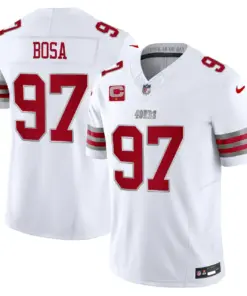San Francisco 49ers Nike 2024 Winter Warrior Vapor Limited Stitched Jersey - Image 7