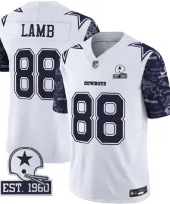 Dallas Cowboys Nike Pattern Style Vapor Limited Stitched Jersey - Royal Blue - Image 21