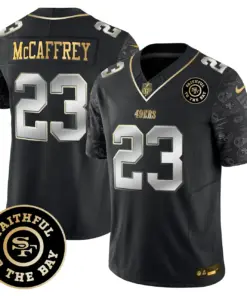 San Francisco 49ers Nike Pattern Style Vapor Limited Stitched Jersey - Red - Image 11