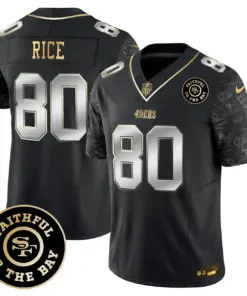 San Francisco 49ers Nike Pattern Style Vapor Limited Stitched Jersey - Red - Image 16