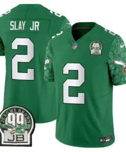 Saquon Barkley Philadelphia Eagles Nike Vapor Limited Stitched Jersey - Kelly Green - Image 7