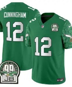 Saquon Barkley Philadelphia Eagles Nike Vapor Limited Stitched Jersey - Kelly Green - Image 8