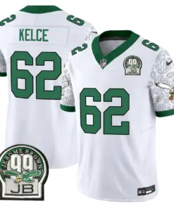 Saquon Barkley Philadelphia Eagles Nike Vapor Limited Stitched Jersey - Kelly Green - Image 12