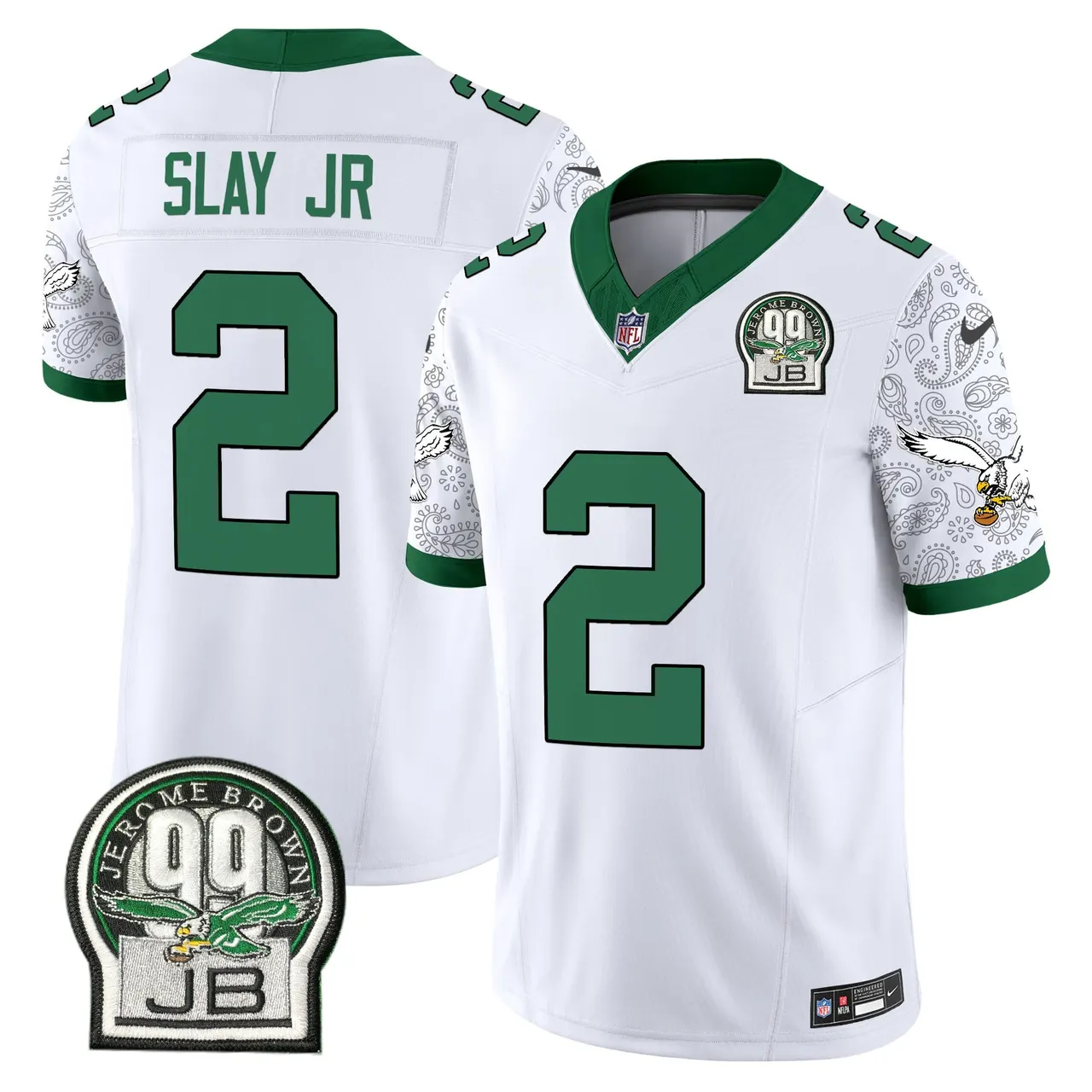 Saquon Barkley Philadelphia Eagles Nike Vapor Limited Stitched Jersey - Kelly Green - Image 15