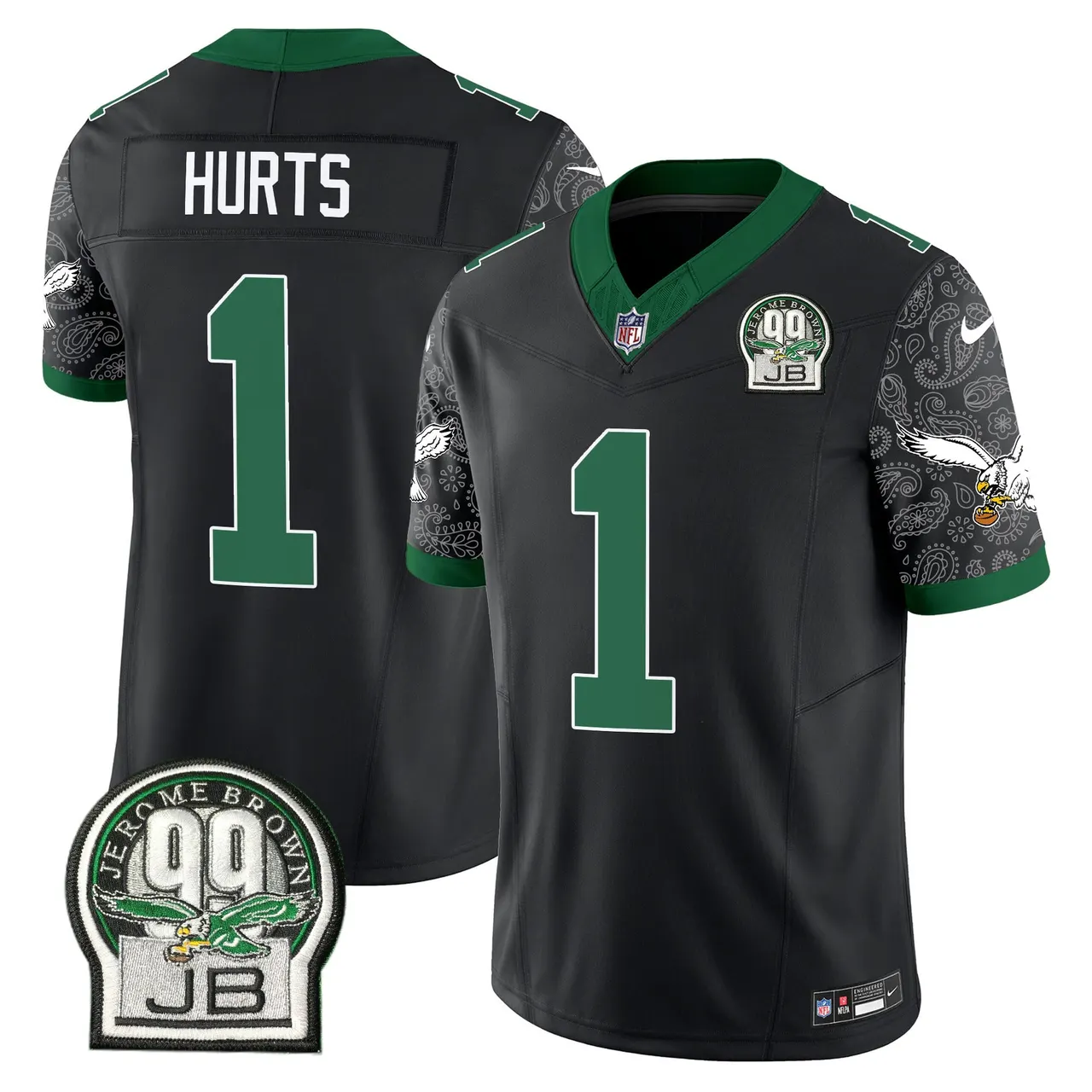 Saquon Barkley Philadelphia Eagles Nike Vapor Limited Stitched Jersey - Kelly Green - Image 18