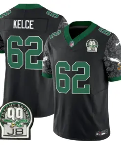 Saquon Barkley Philadelphia Eagles Nike Vapor Limited Stitched Jersey - Kelly Green - Image 20
